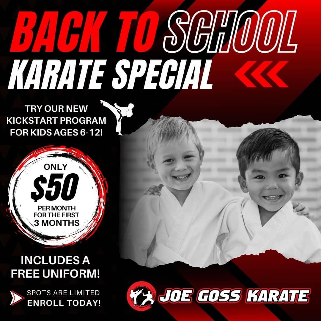 Back to School Karate Special