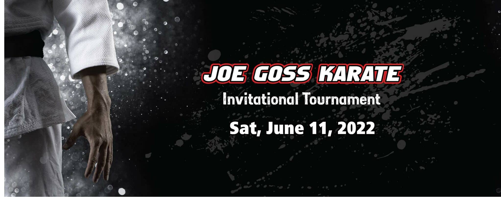 Website Header-2022 Joe Goss Karate Invitational Tournament 2022